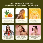 Thumbnail for Wellwith Whipped Sunscreen Lotion SPF 50 - Distacart