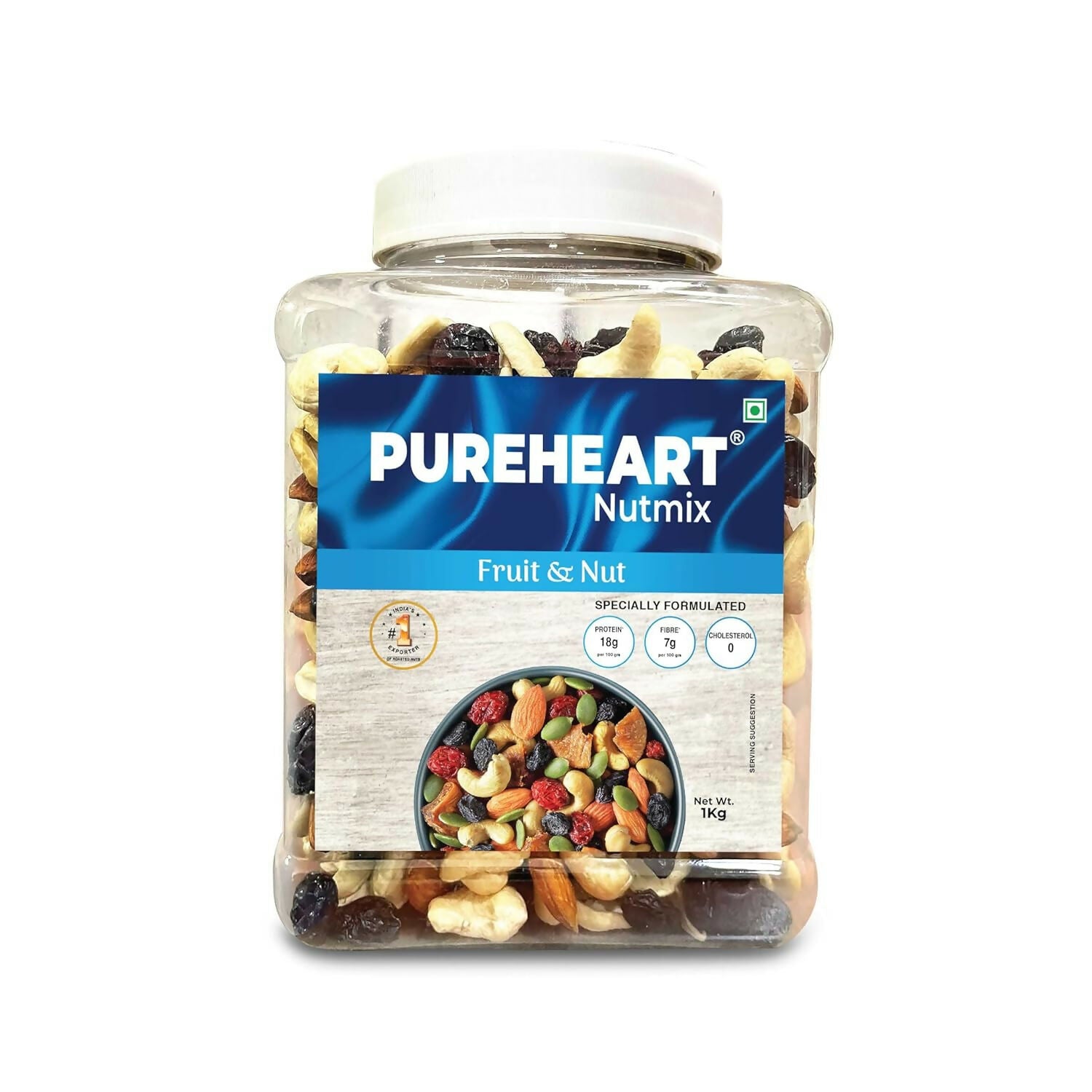 Pureheart Nutmix Fruit & Nuts Dry Fruits - Distacart