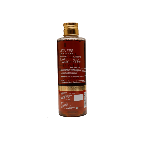 Jovees Revitalising Amla & Bael Hair Tonic For Long, Strong & Thick Hair - Distacart