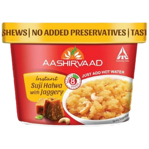 Aashirvaad Instant Suji Halwa with Jaggery - Distacart