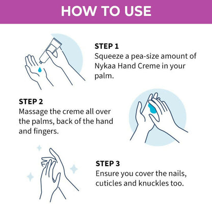 Nykaa Rose & White Musk Hand & Nail Creme - Distacart