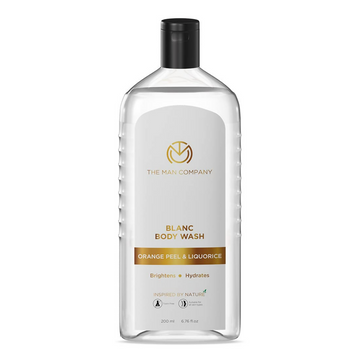 The Man Company Blanc Perfumed Body Wash For Men With Orange Peel & Liquorice - Distacart