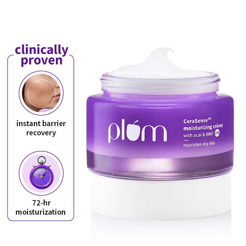 Plum CeraSenseTM Moisturizing Creme For Instant Barrier Repair & 72 Hour moisturization