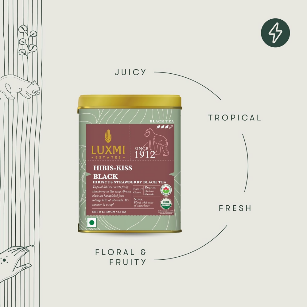 Luxmi Estates Hibis-Kiss Black Tea - Dista