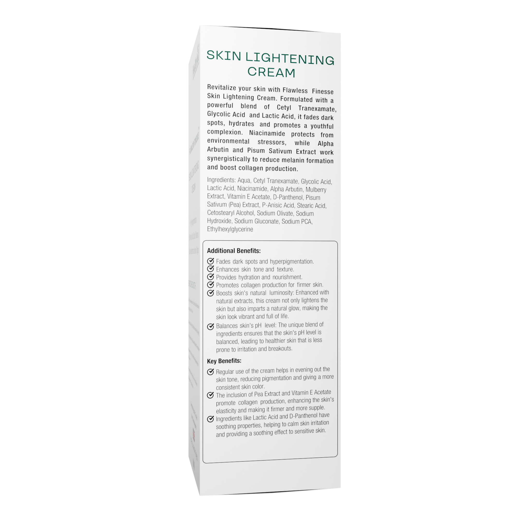 Flawless Finesse Skin Lightening Cream Box(2)