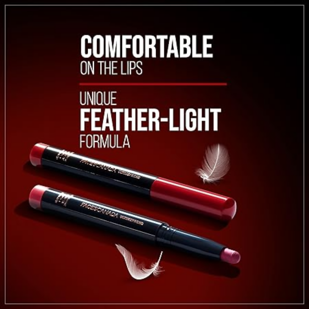 Faces Canada Ultime Pro HD Intense Matte Lipstick + Primer - Nearly Nude (Nude)