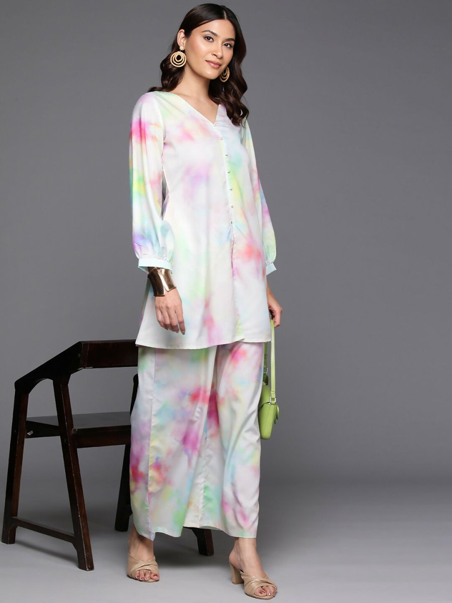 Ahalyaa Women's Traditional Wear Co-ods - Multi Color - Distacart