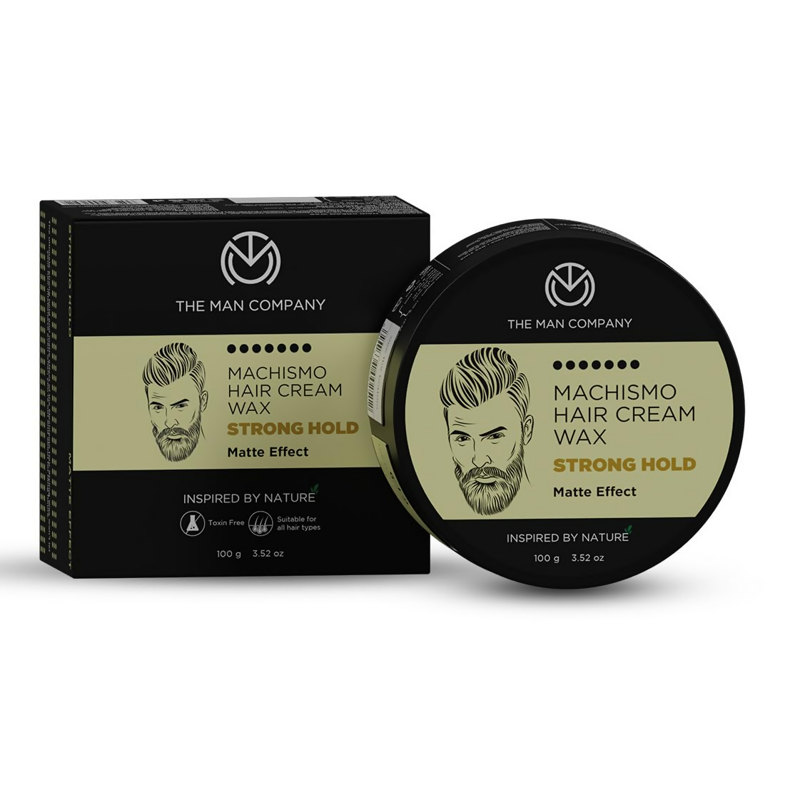 The Man Company Machismo Stronghold Hair Wax For Men - Distacart
