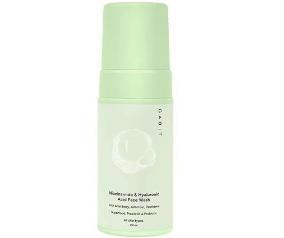 Gabit Niacinamide & Hyaluronic Acid Foaming Face Wash - Distacart