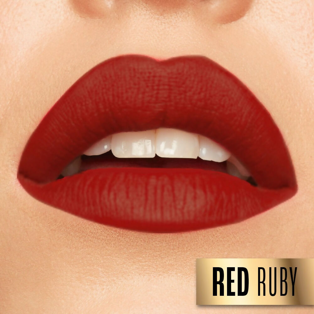 Lakme Absolute Beyond Matte Lipstick - 102 Red Ruby - Distacart