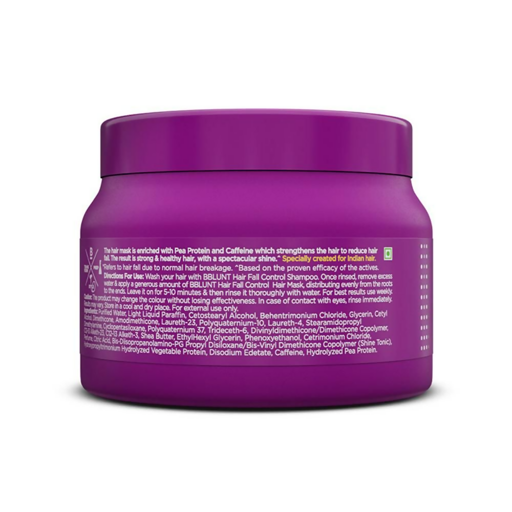 BBlunt Hair Fall Control Hair Mask With Pea Protein & Caffeine - Distacart