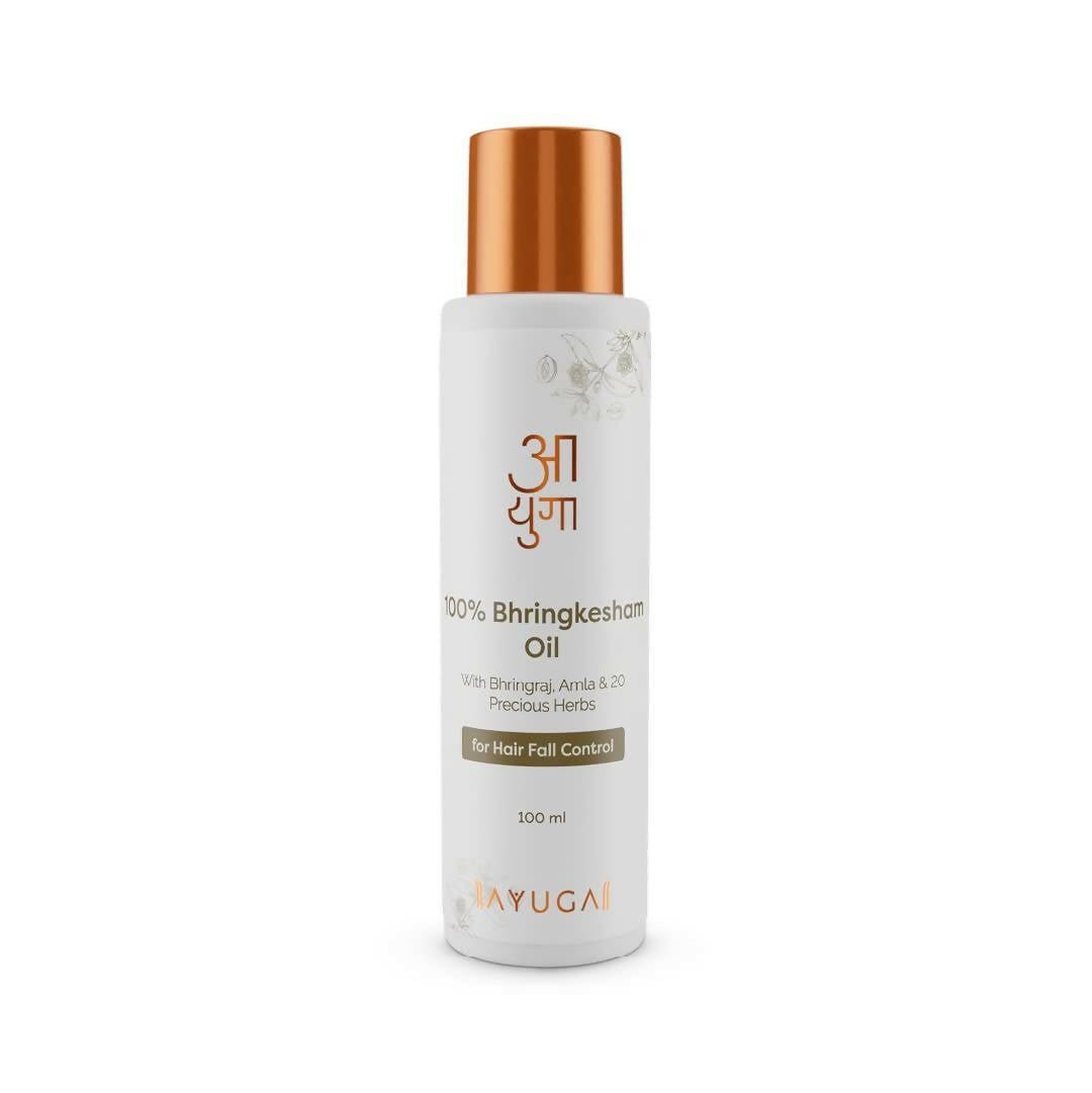 Ayuga 100% Bhringkesham Hair Fall Control Oil - Distacart