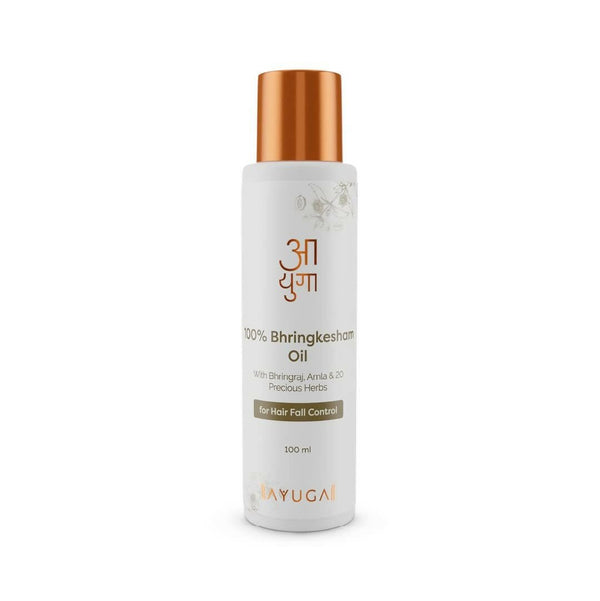 Ayuga 100% Bhringkesham Hair Fall Control Oil - Distacart