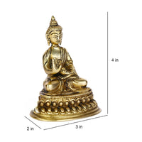 Thumbnail for Collectible India Small Lord Blessing Buddha Idol - Distacart