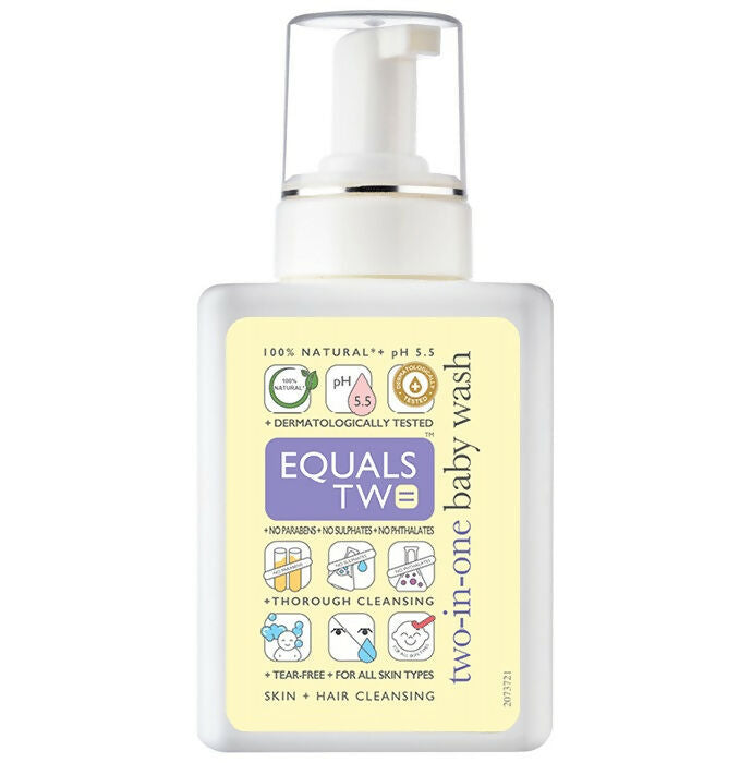 Equals Two Two-in-One Baby Body Wash (Hair & Skin) - Distacart