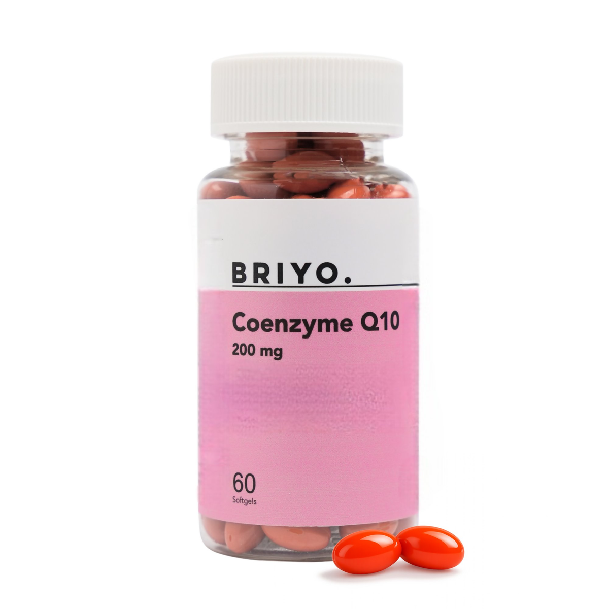 Briyo CoQ10 200 mg Ubiquinone Capsules