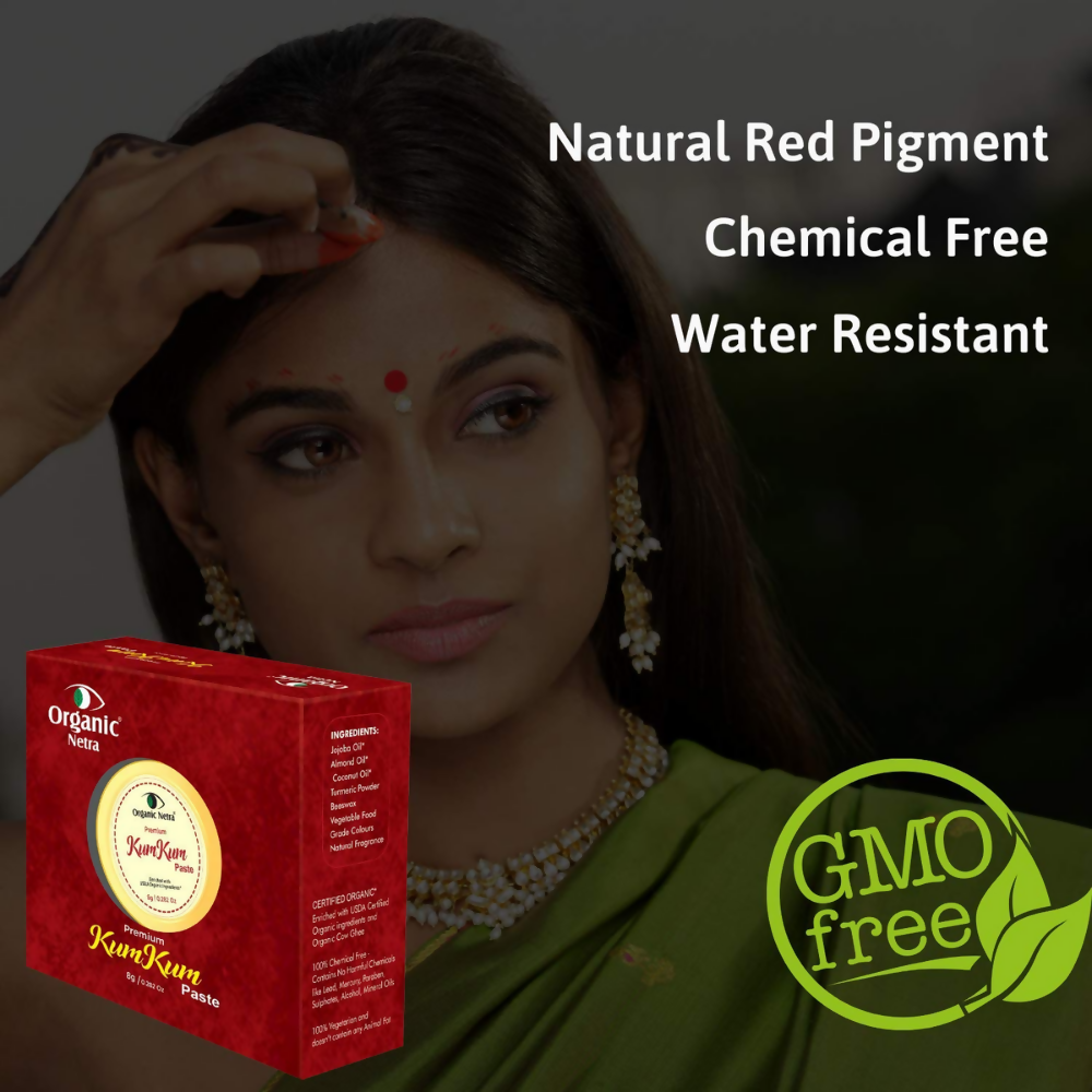 Organic Netra Sindoor/Kumkum Paste - Dista