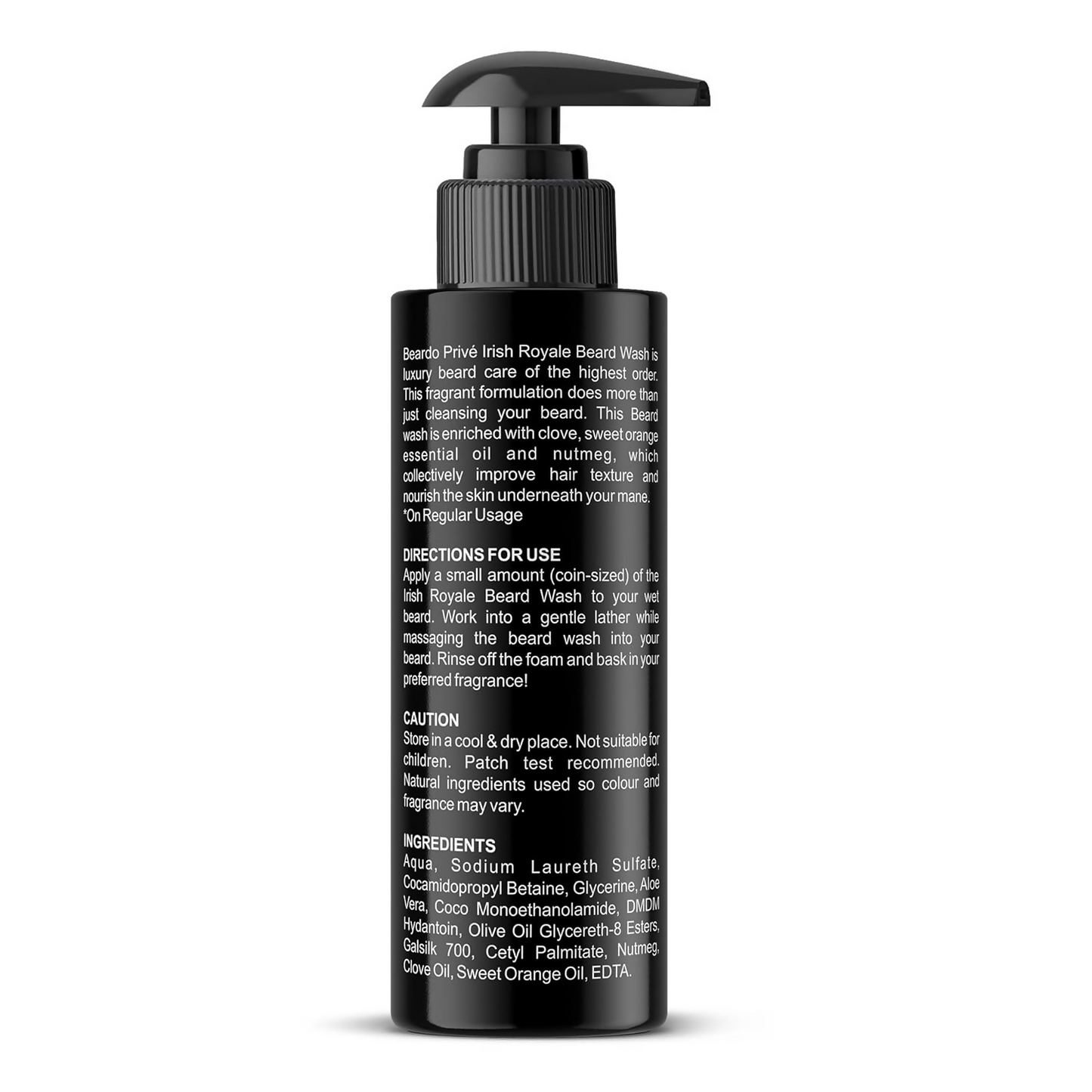 Beardo Prive Irish Royale Beard Wash - Distacart