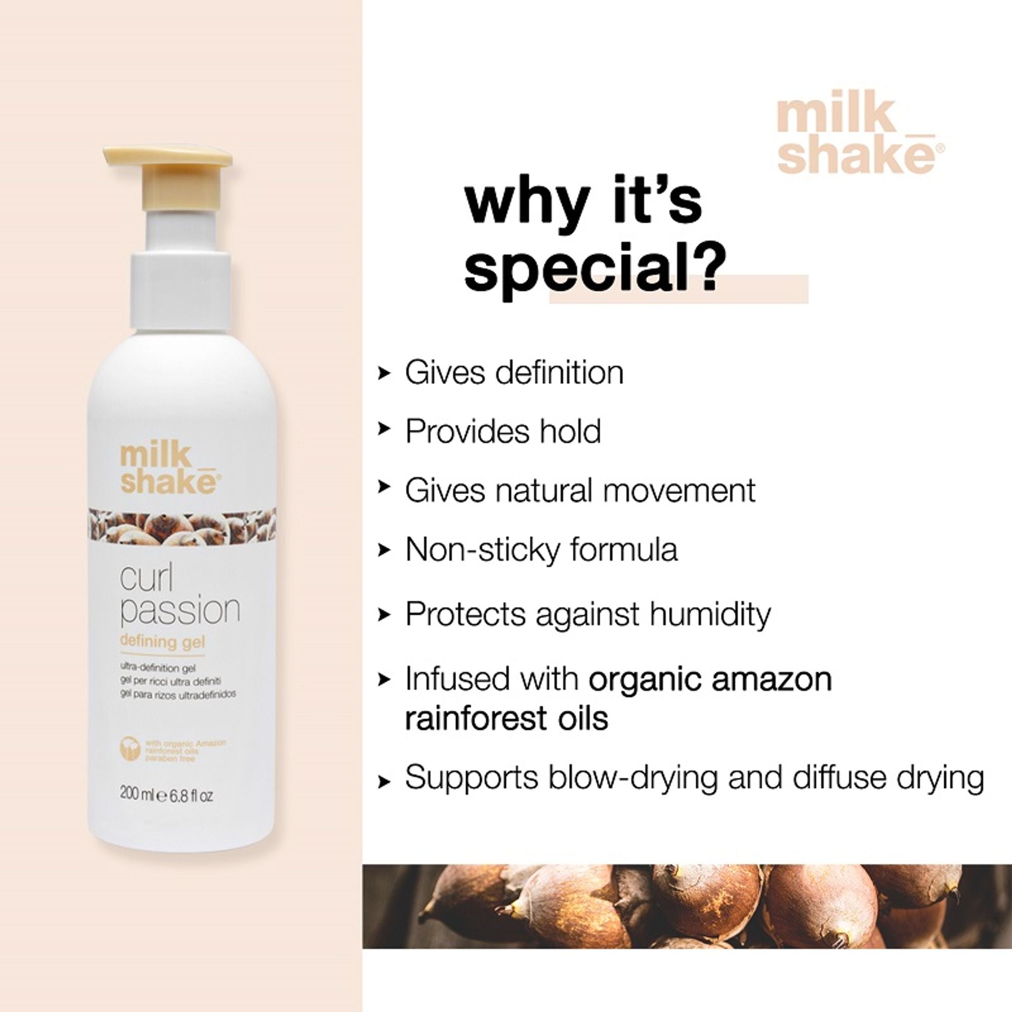 Milkshake Curl Passion Defining Gel