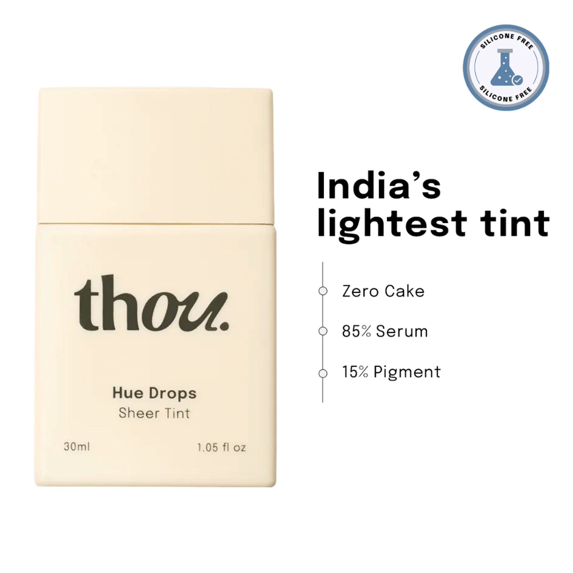 Thou Hue Drops Sheer Skin Tint - 120 Neutral Warm