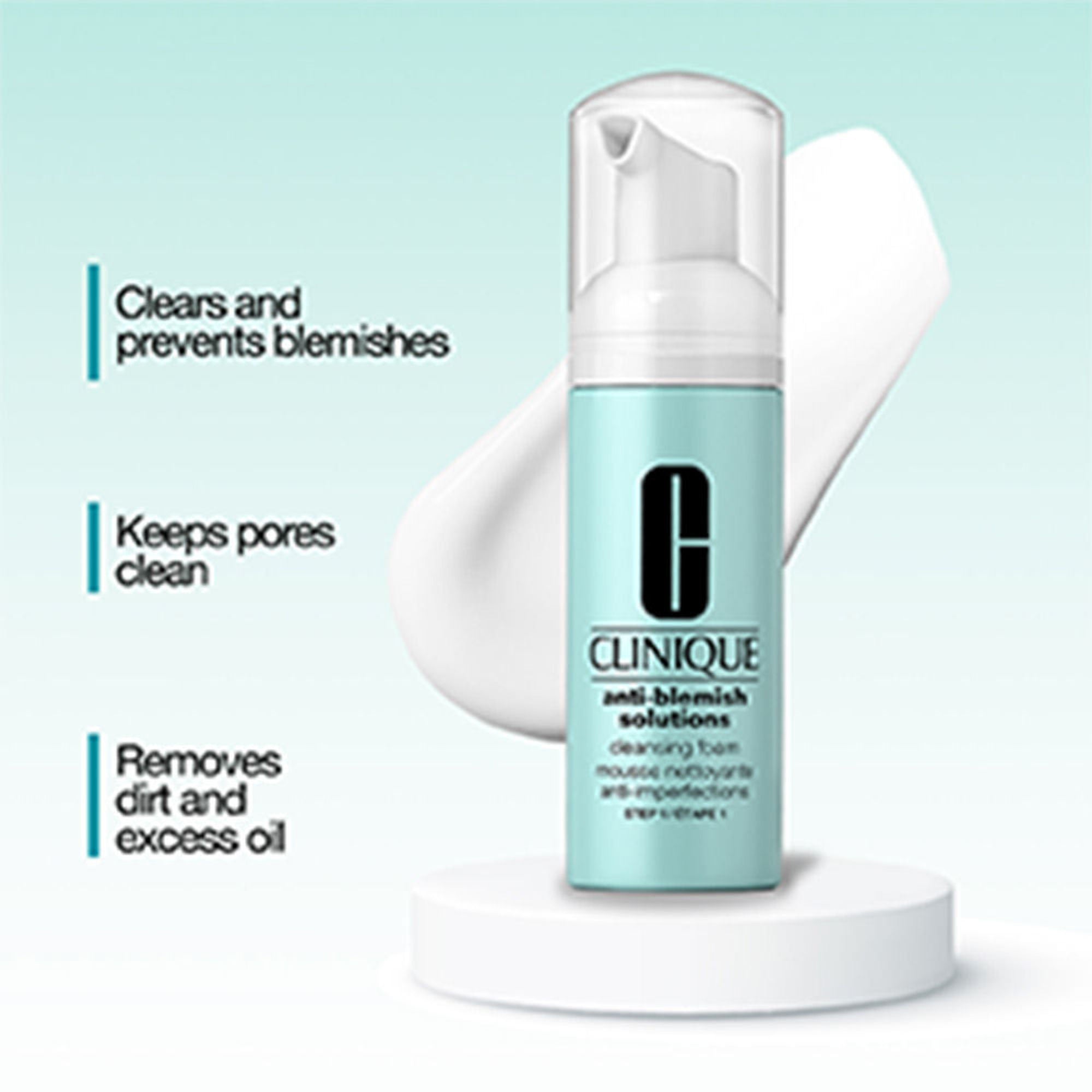 Clinique Anti-Blemish Solutions - Cleansing Foam With Salicylic Acid