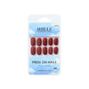 shills professional reusable press on nails square spn675