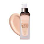 Thumbnail for Matt Look Photo Focus Bare It All Skin Perfecting Foundation - Worthy Almond