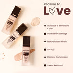 Thumbnail for Matt Look Photo Focus Bare It All Skin Perfecting Foundation - Worthy Almond - Distacart