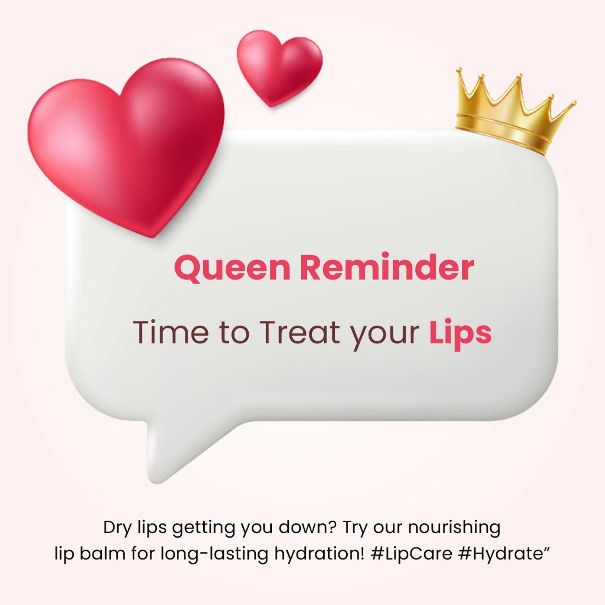 Matt Look Balm Queen Hydrating Lip Balms - Super Strawberry - Distacart