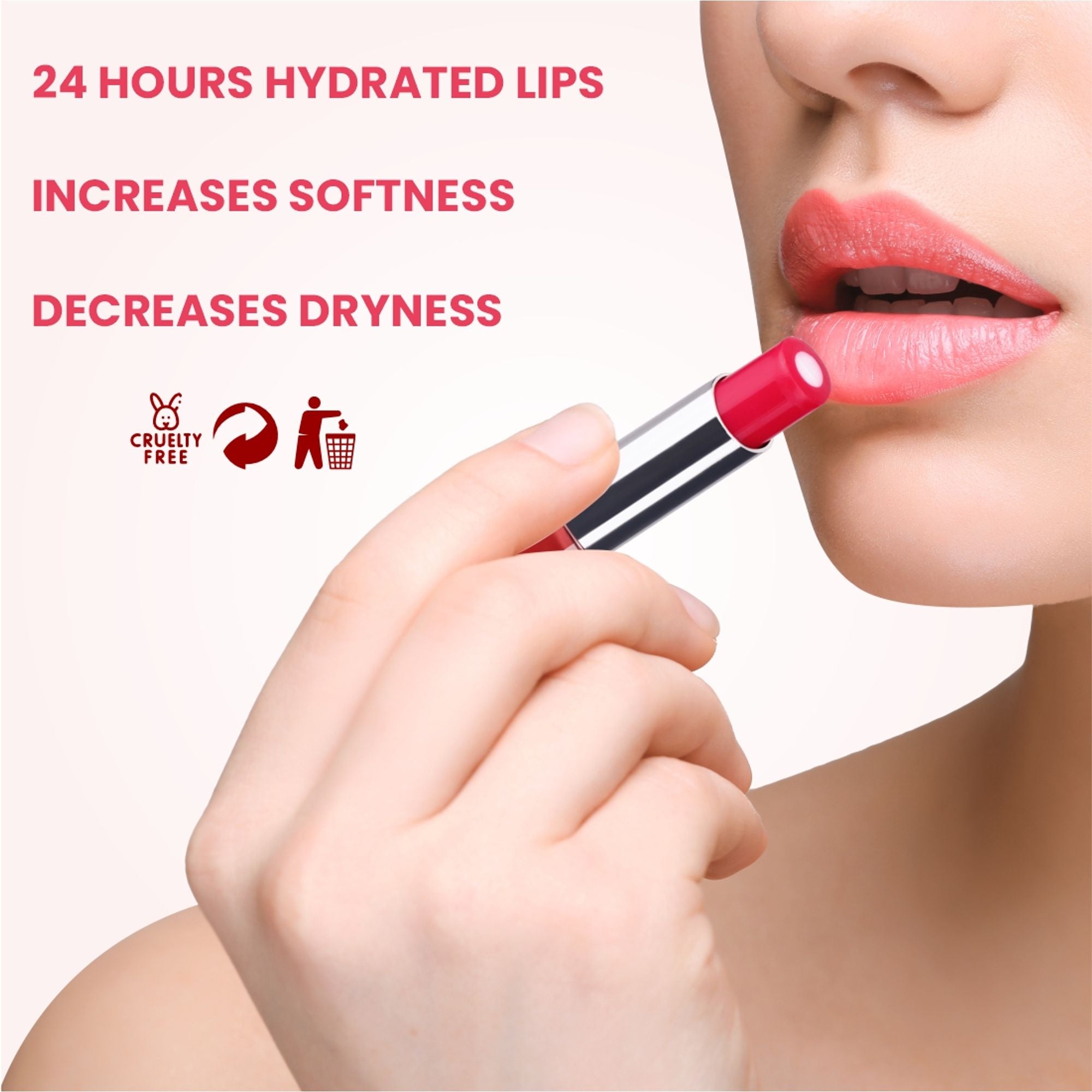 Matt Look Balm Queen Hydrating Lip Balms - Super Strawberry - Distacart