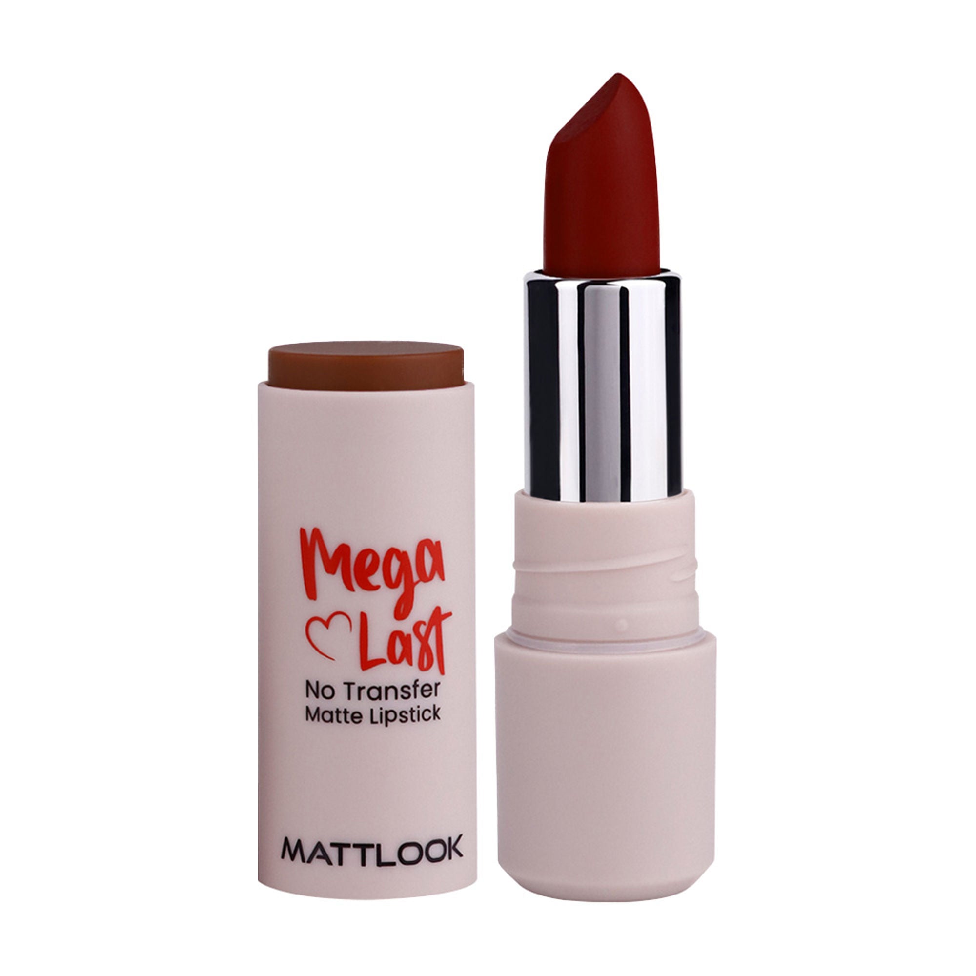 Matt Look Mega Last No Transfer Matte Lipstick - Maroon Me - Distacart