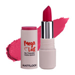 Thumbnail for Matt Look Mega Last No Transfer Matte Lipstick - Poppy Magenta