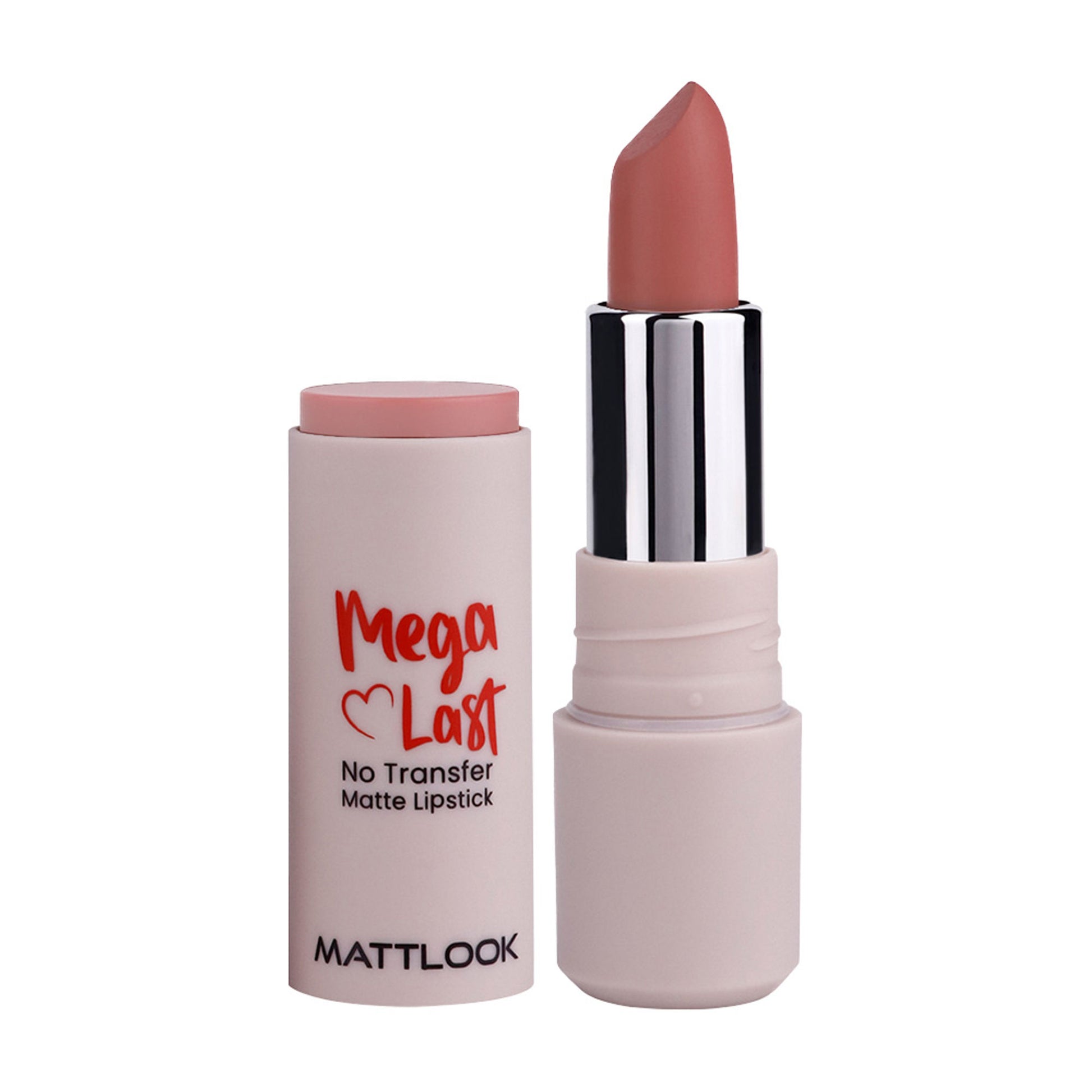 Matt Look Mega Last No Transfer Matte Lipstick - Mauve Baby - Distacart