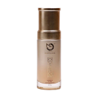 Matt Look High Coverage Foundation - Dewy - Distacart