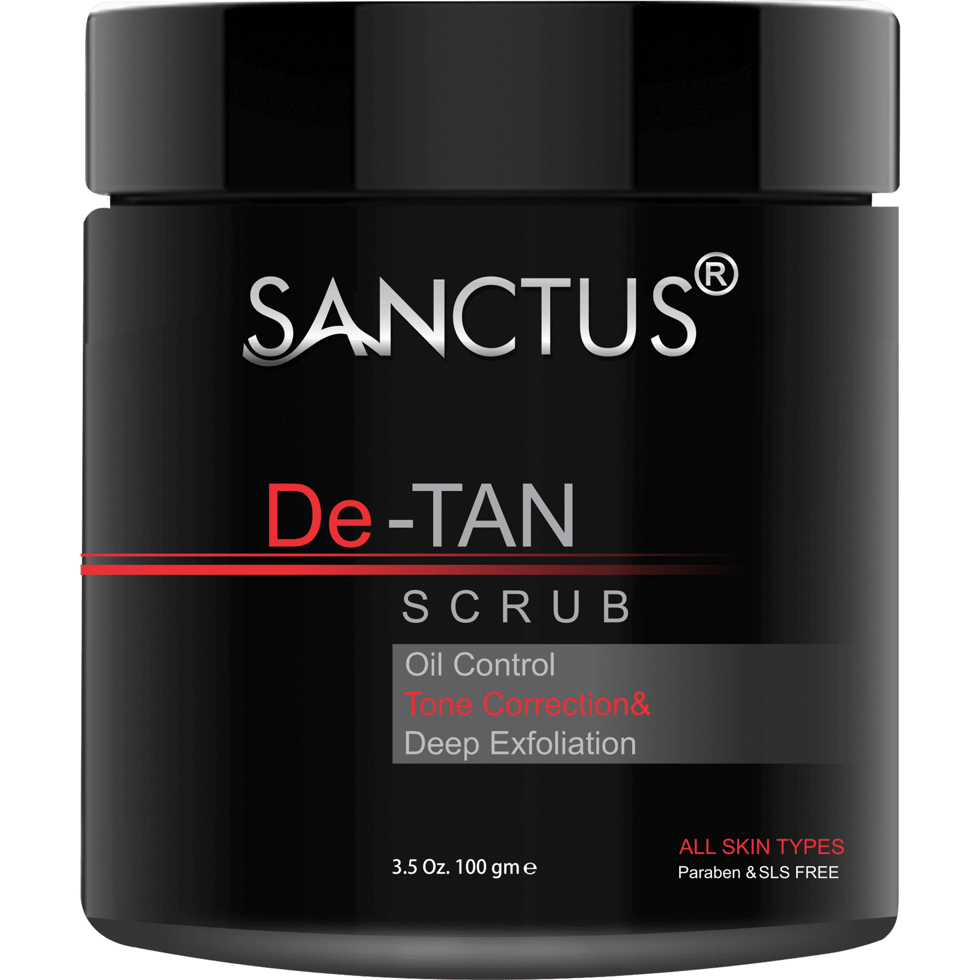 SANCTUS D-Tan Tan Removal Fairness Scrub