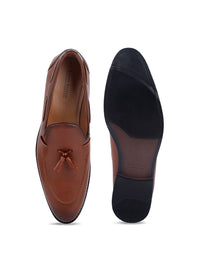 Thumbnail for LOUIS STITCH Men Formal Slip On Tassel Moccasin Shoes