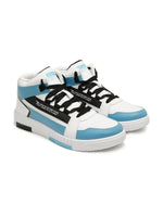 Thumbnail for ASIAN Men Trazan Mid Top Colourblocked Lightweight Comfort Insole Basics Sneakers