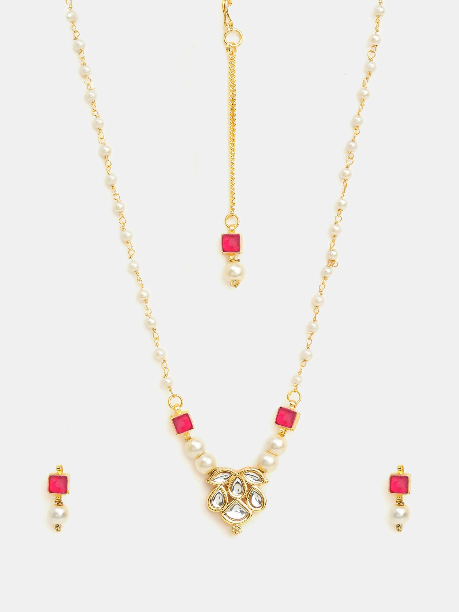 Ruby Raang Mannat Kundan Set - Distacart