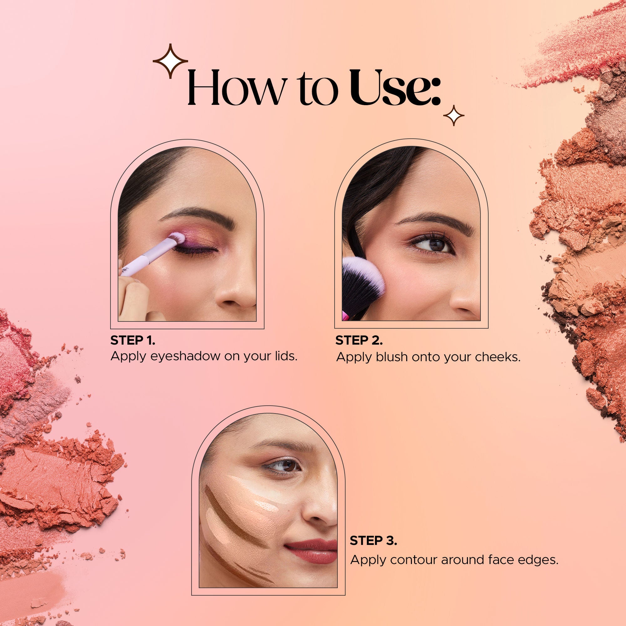 Hilary Rhoda More Than Basic Face Palette - Made You Blush 02 - Distacart