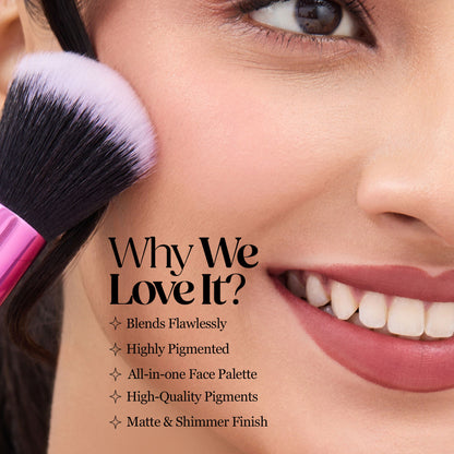 Hilary Rhoda More Than Basic Face Palette - All Nighter 04 - Distacart