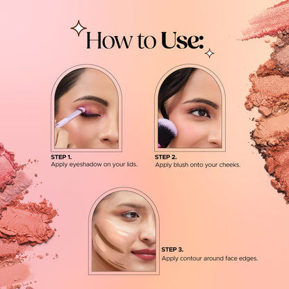 Hilary Rhoda More Than Basic Face Palette - All Nighter 04 - Distacart