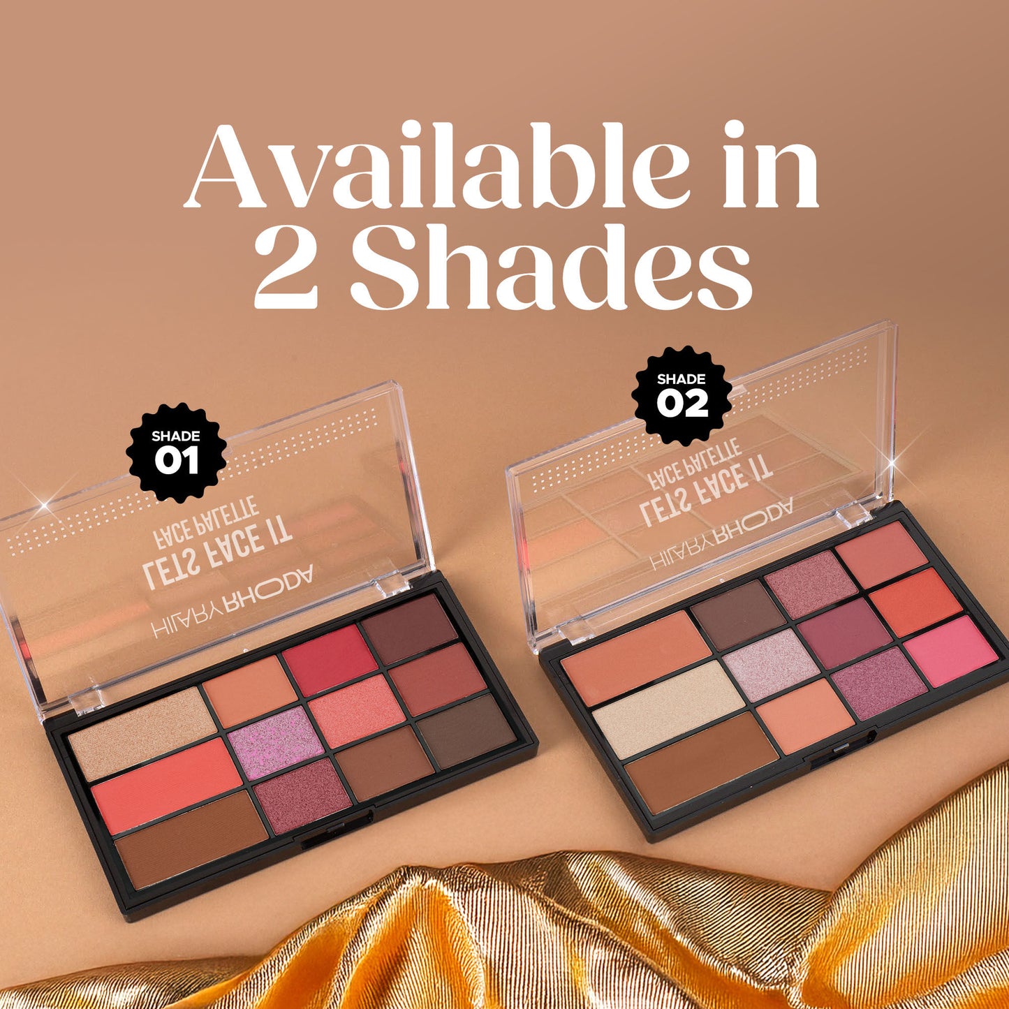 Hilary Rhoda Lets Face It Face Palette - Day Spring 01 - Distacart