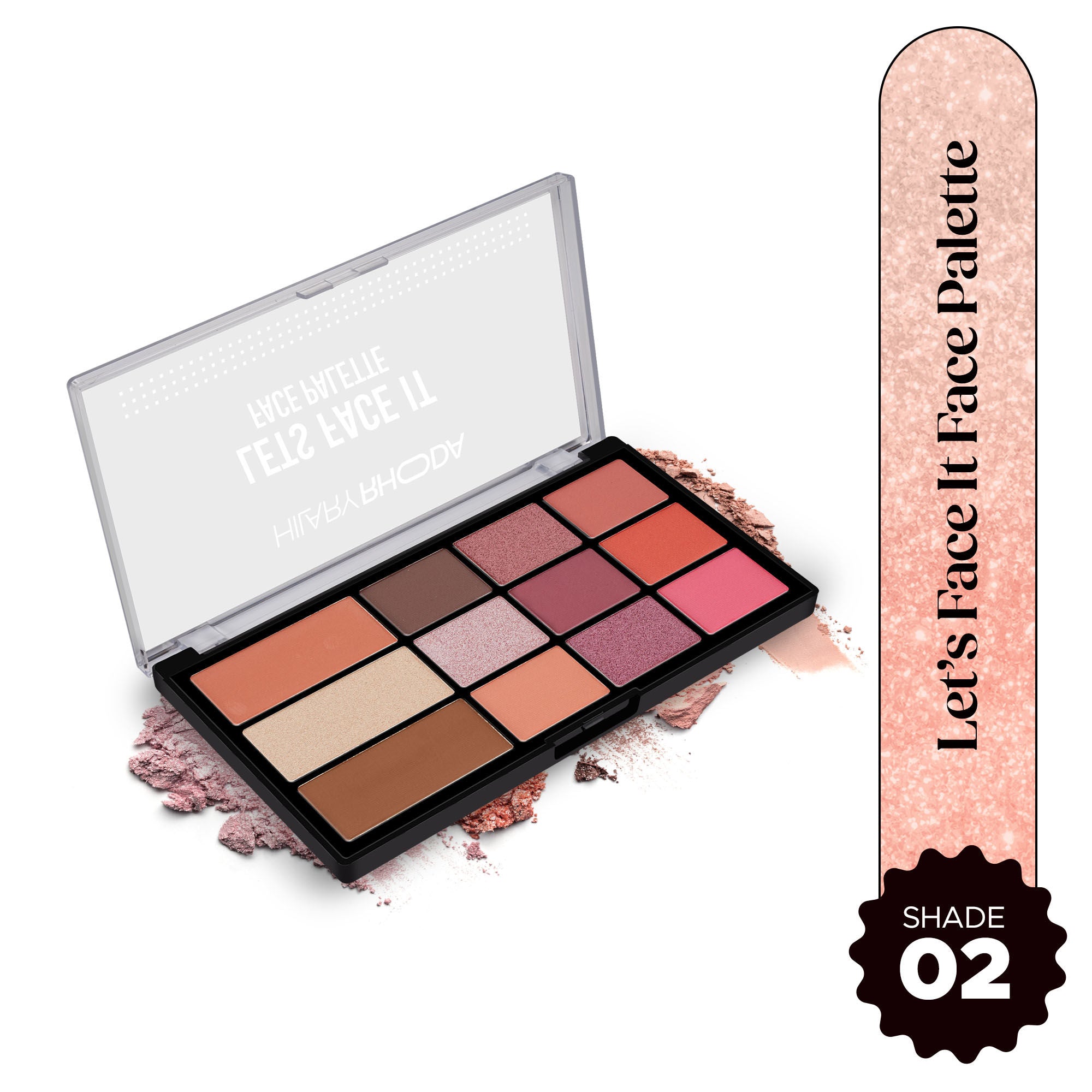 Hilary Rhoda Lets Face It Face Palette - Sun Downer 02