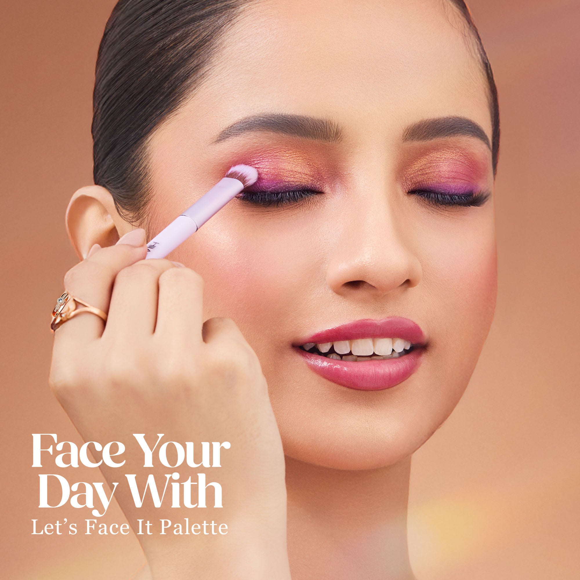 Hilary Rhoda Lets Face It Face Palette - Sun Downer 02 - Distacart