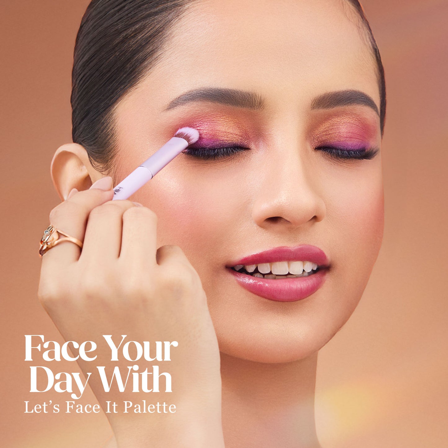 Hilary Rhoda Lets Face It Face Palette - Sun Downer 02 - Distacart