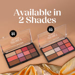 Thumbnail for Hilary Rhoda Lets Face It Face Palette - Sun Downer 02 - Distacart