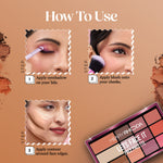 Thumbnail for Hilary Rhoda Lets Face It Face Palette - Sun Downer 02 - Distacart