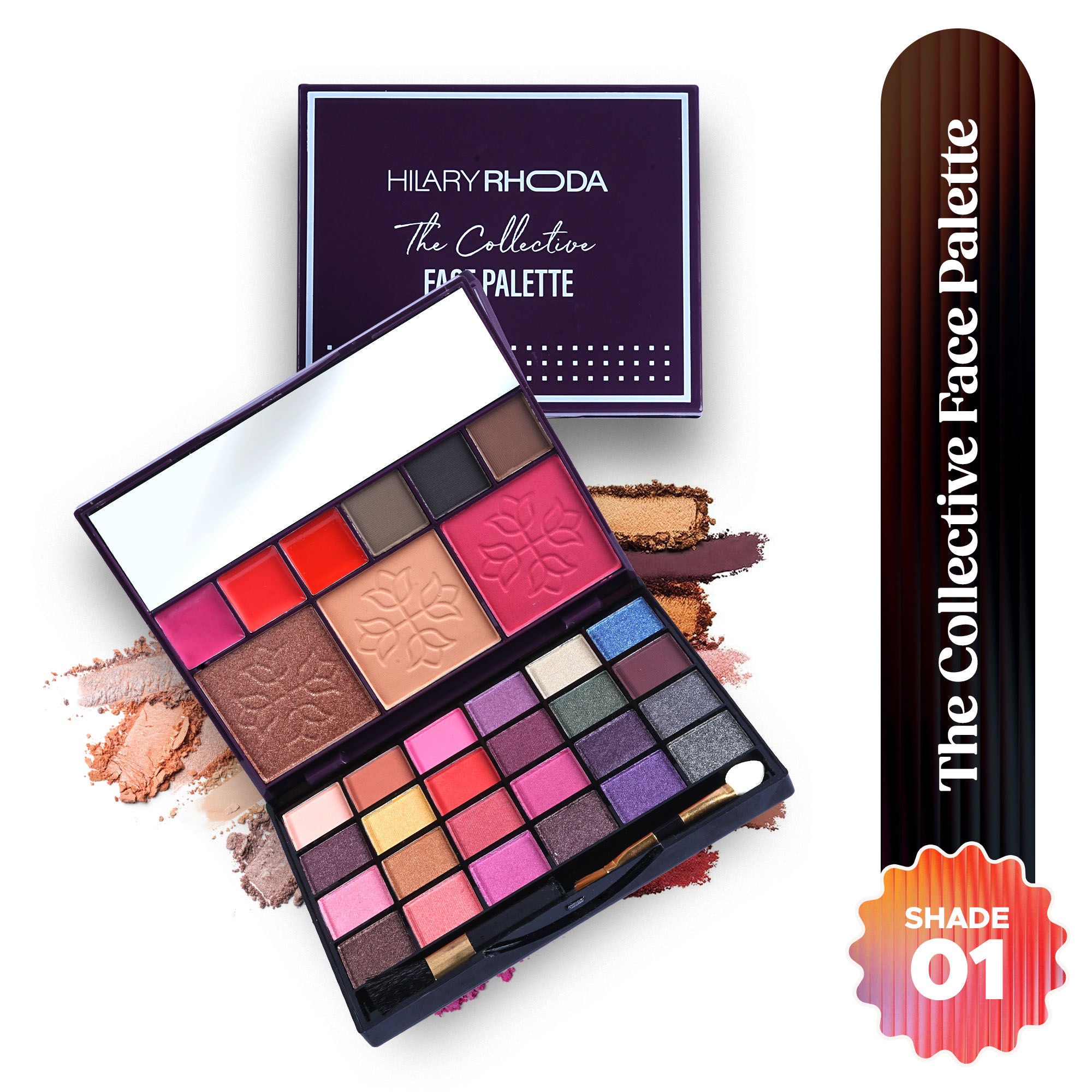 Hilary Rhoda The Collective Face Palette - Multi 01
