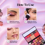 Thumbnail for Hilary Rhoda The Collective Face Palette - Multi 02 - Distacart