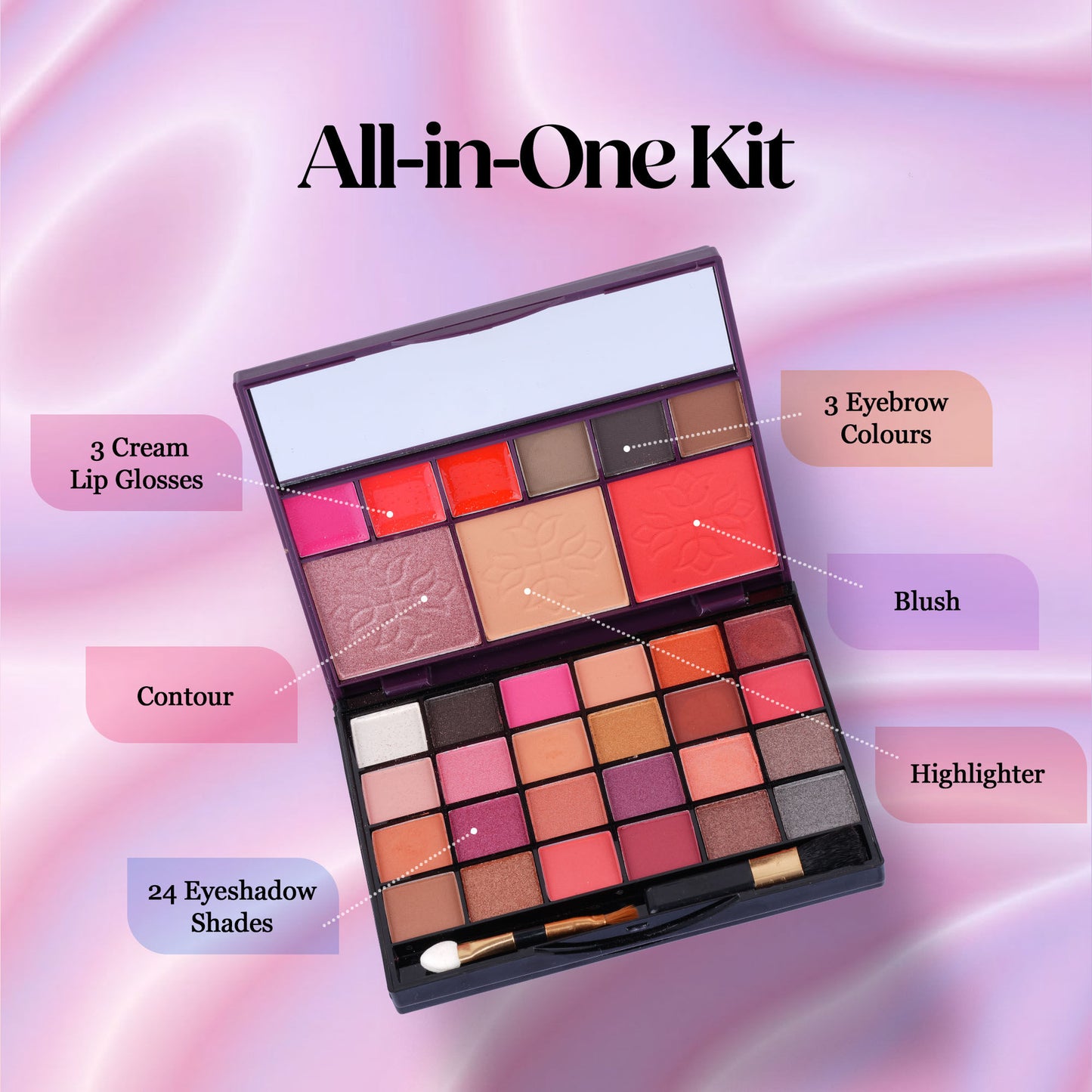 Hilary Rhoda The Collective Face Palette - Multi 02 - Distacart